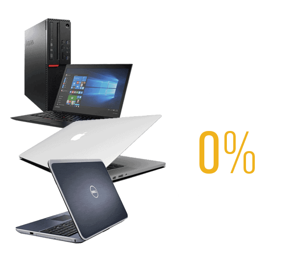 0% interest PC and Laptop Leasing