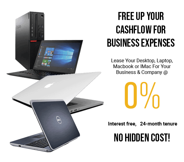 0% interest PC and Laptop Leasing