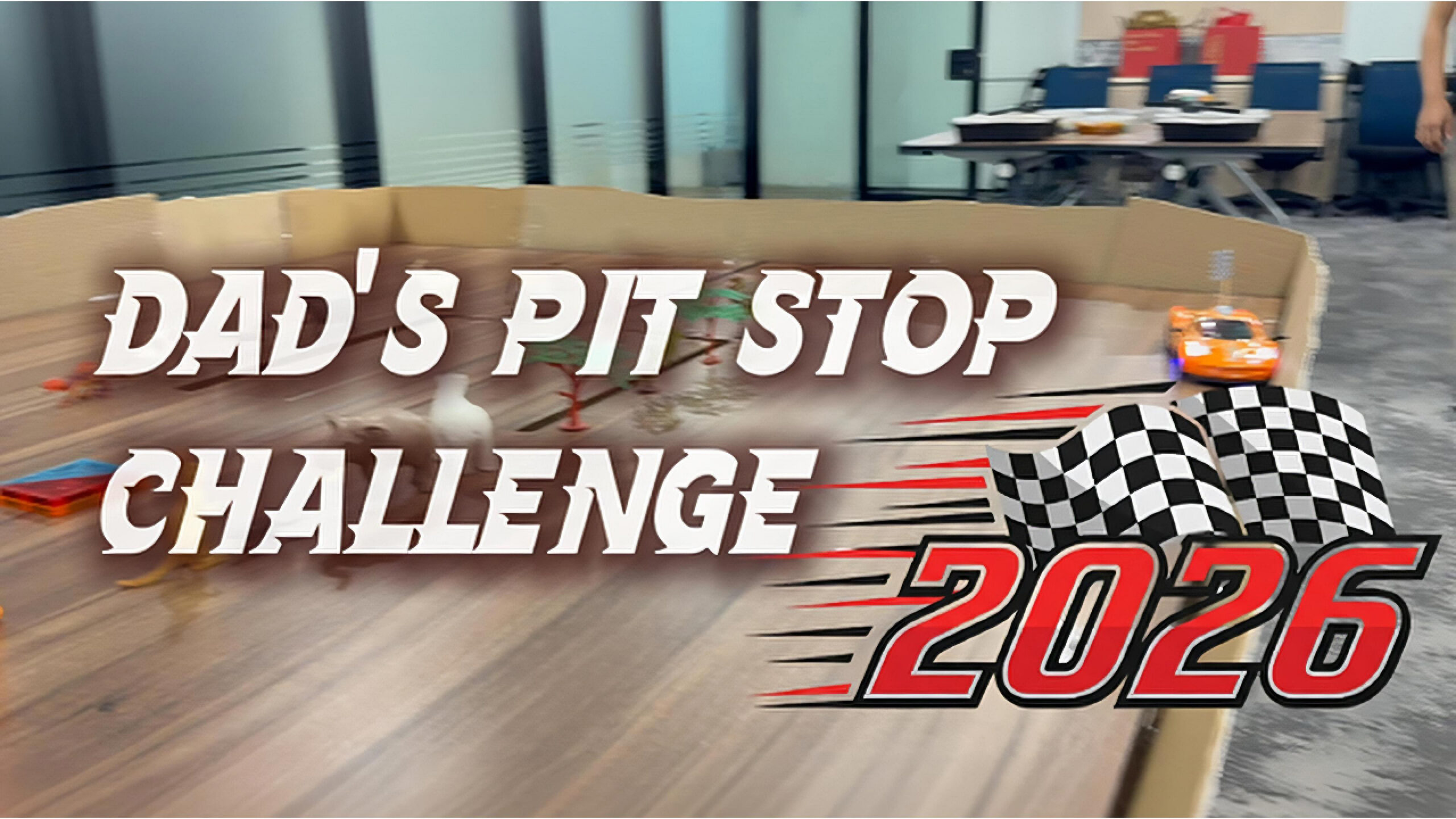ETHOZ colleagues celebrating Fatherโs Day 2026 during the Dadโs Pit Stop Challenge.